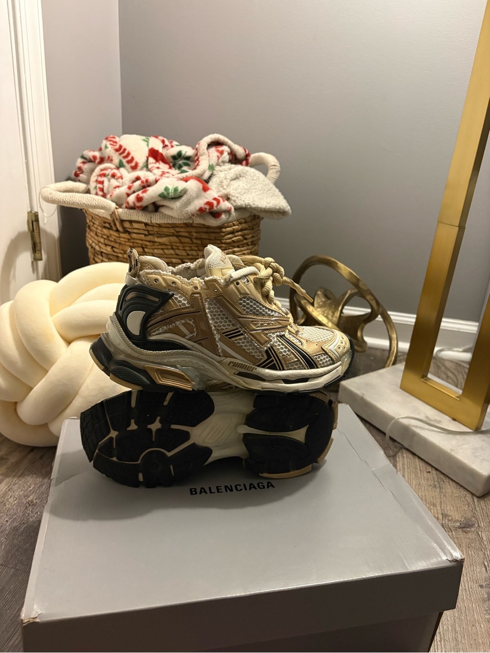 Balenciaga Women’s Beige Runners